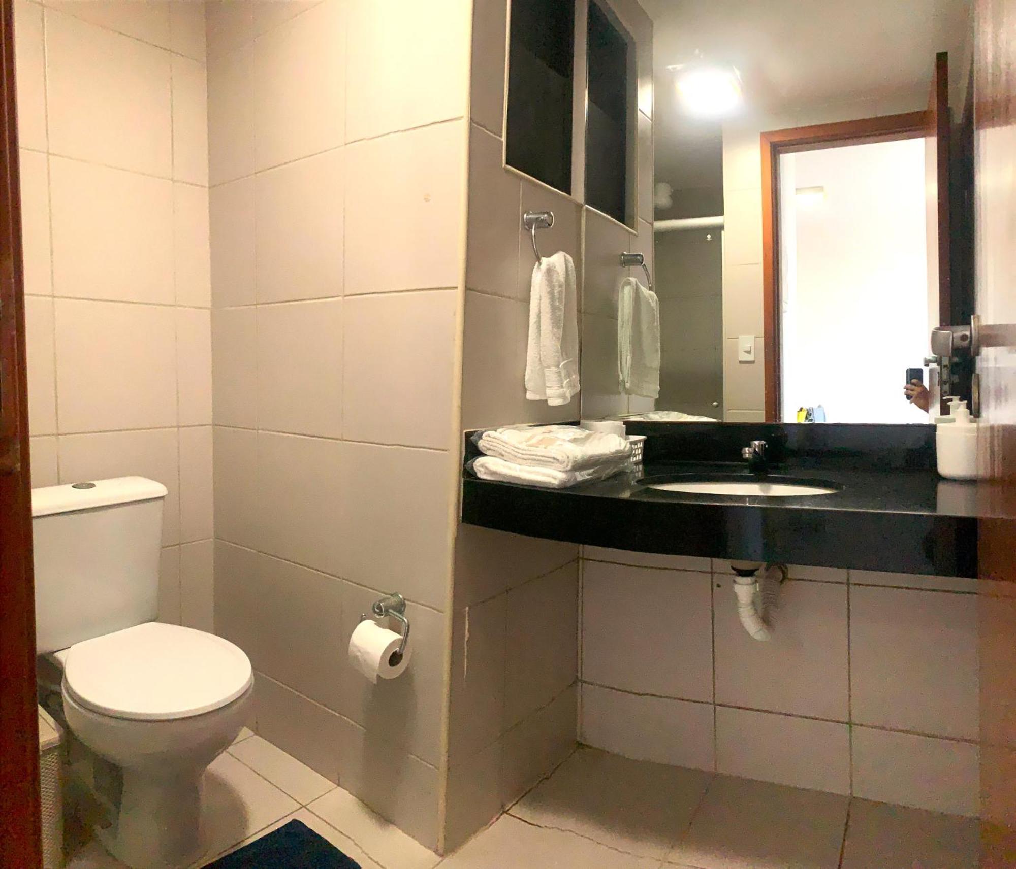 Apartamento 50M Praia- Piscina - Vista Mar - Academia - Maceio  Ngoại thất bức ảnh