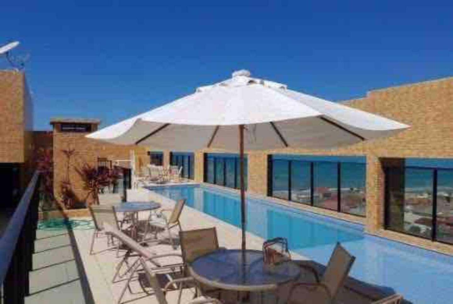 Apartamento 50M Praia- Piscina - Vista Mar - Academia - Maceio  Ngoại thất bức ảnh